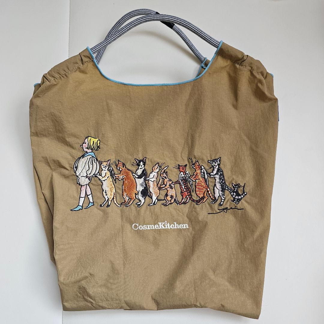 くらはしれい エコバッグ　ボールアンドチェーン　コスメキッチン 美品 コスメキッチン くらはしれい ボールアンドチェーン エコバッグ