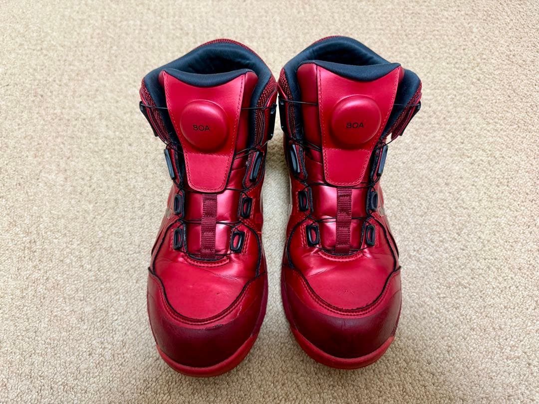 赤石 asicsアシックス 安全靴 ウィンジョブ CP304 25.5cm