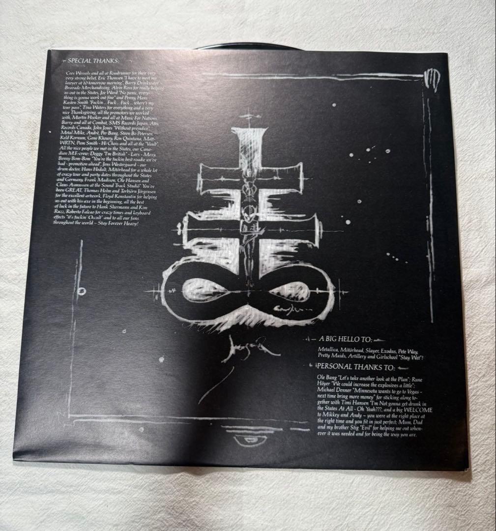 WARLORD /Thy Kingdom Come LP Metal Blade - メルカリ