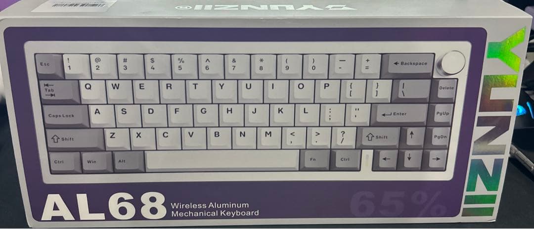 YUNZII AL68 メカニカルキーボード Amazon | YUNZII AL68 メカニカルキーボード ワイヤレス 68キー ホット