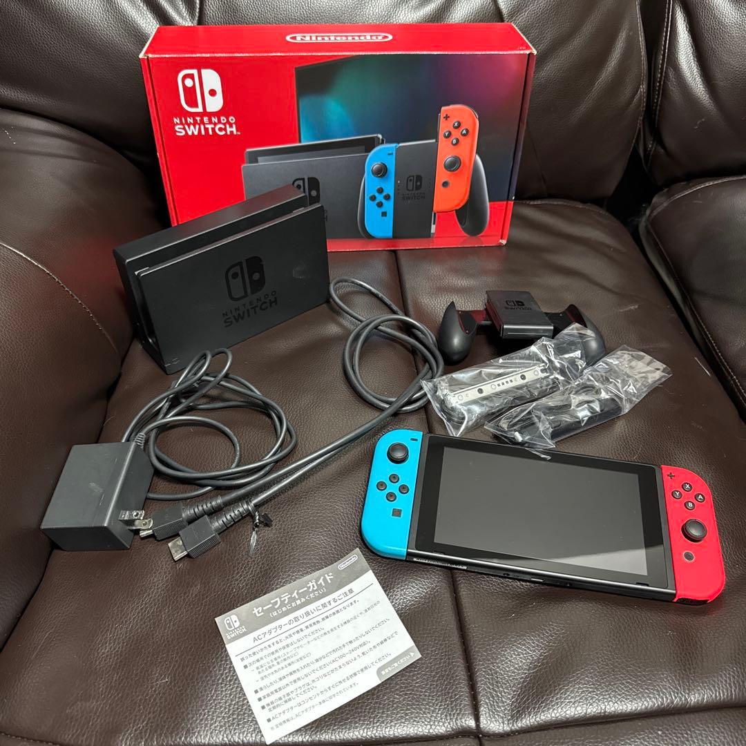 【付属品完備】Nintendo Switch 本体HAC-001 ネオン Nintendo Switch 本体 ニンテンドー スイッチ HAD-S-KABAH [ネオン