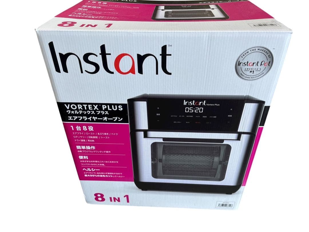 ◯【新品未使用】Vortex Plus エアフライヤーオーブン ISP1005 ISP1005 インスタント ブランズ エアフライヤーオーブン Vortex Plus