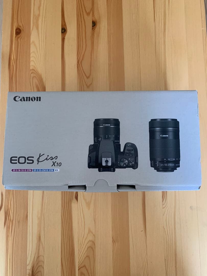 Canon EOS Kiss X10 ダブルズーム 展示品 レンタル] CANON EOS Kiss X10 ダブルズームキット 一眼レフ - Rentio
