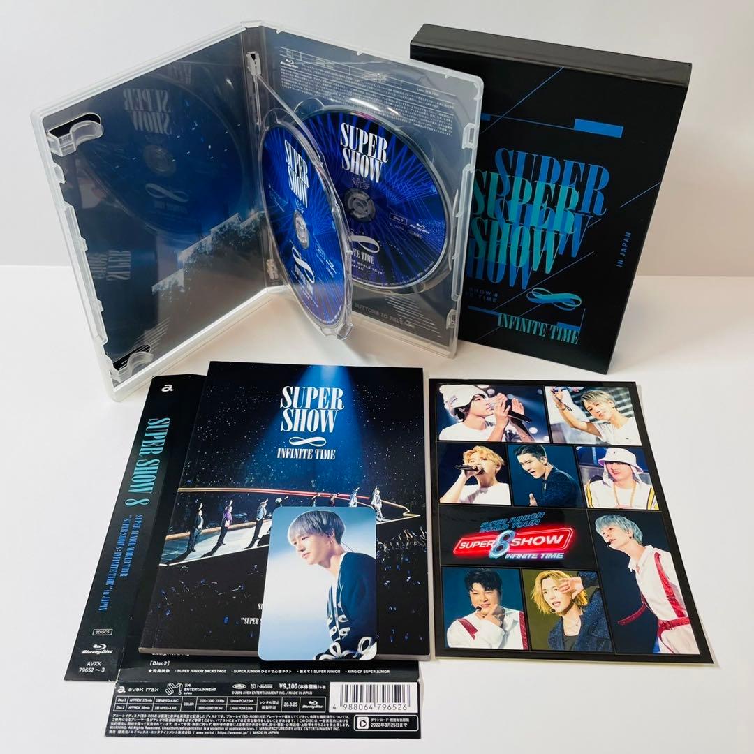 希少・特典付★SUPER JUNIOR スパショ8 初回 ブルーレイ イェソン SUPER JUNIOR / WORLD TOUR ''SUPER SHOW 8：INFINITE TIME'' in JAPAN