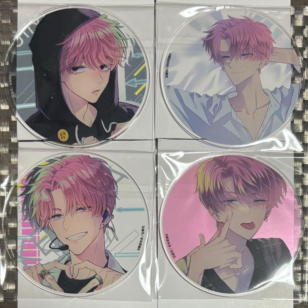 多聞くん今どっち！？ 白泉社カフェ コースター 多聞くん今どっち！？ 白泉社カフェ アクリルコースター 福原多聞