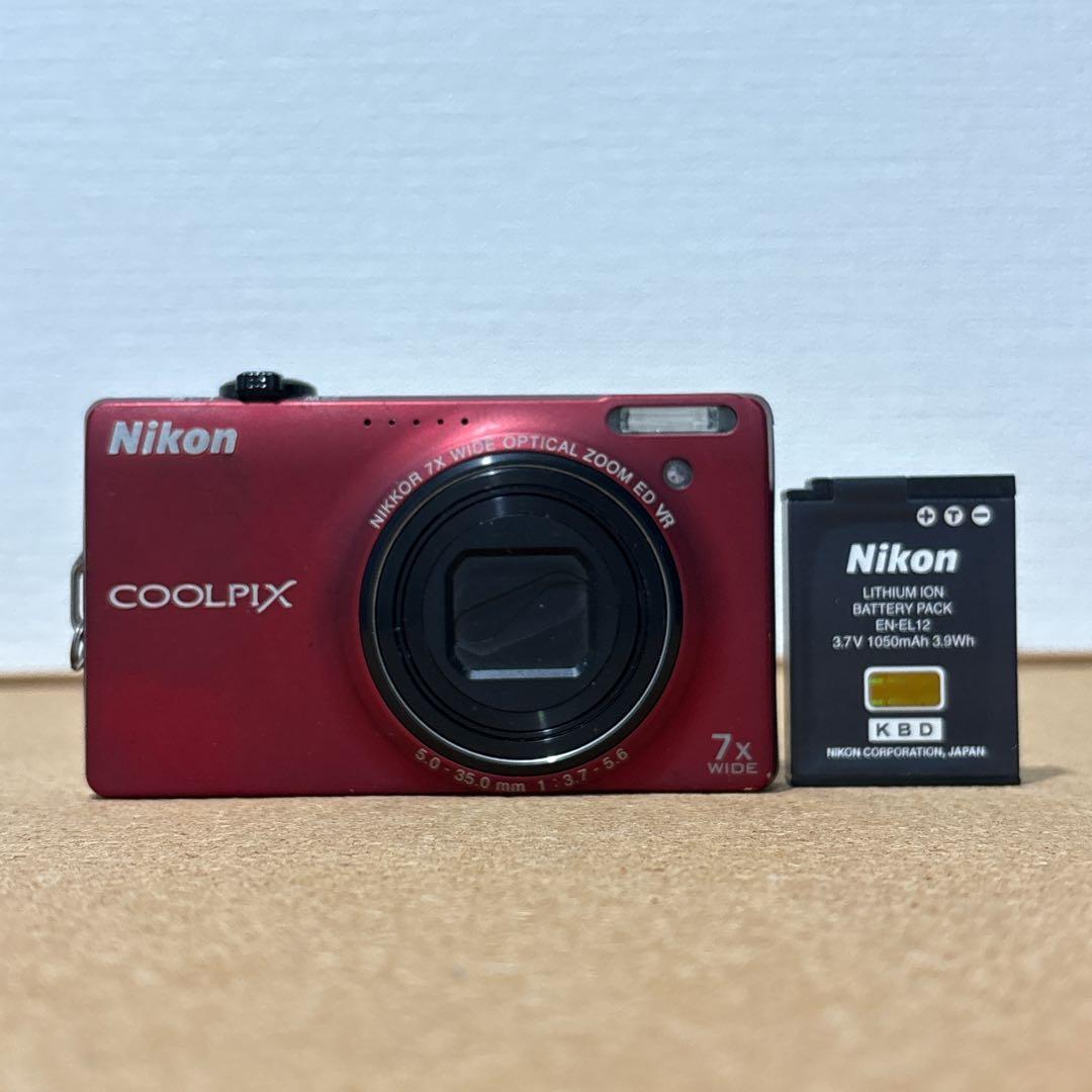 実写美⭕️訳あり【動作確認済】Nikon COOLPIX S6000 デジカメ - メルカリ