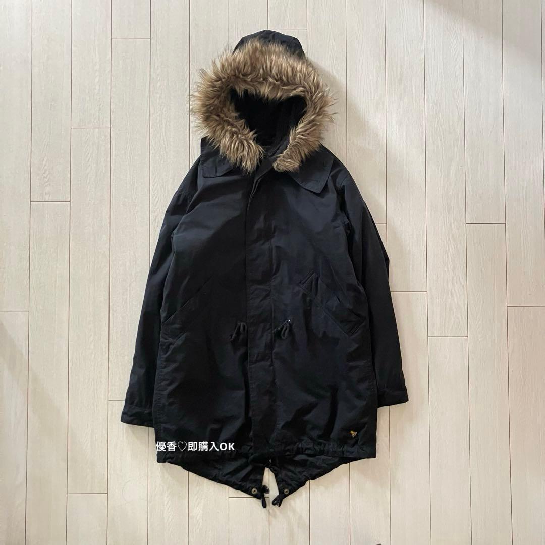 超希少✨キミノリモリシタ OLD UNIQLO ユニクロ モッズコート ブラック