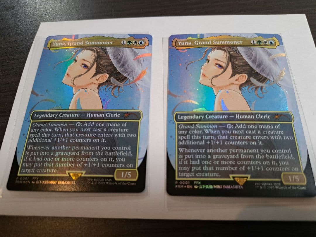 大召喚士、ユウナ FOIL 英語 プロモ Yuna Grand Summoner - メルカリ