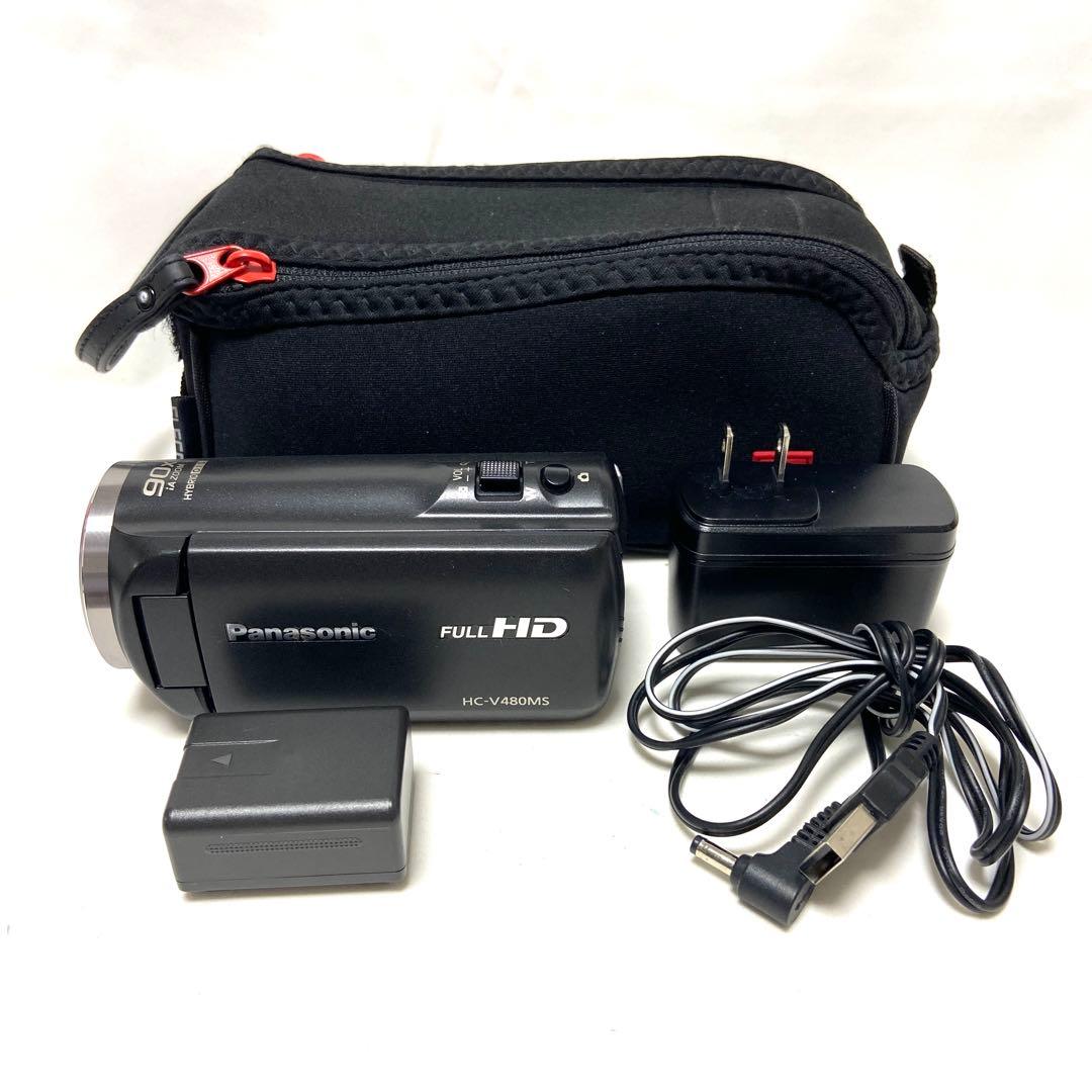 Panasonic HC-V480MS ハイビジョンカメラ ビデオカメラ 動作品 Amazon.co.jp: 【整備済み品】 パナソニック HDビデオカメラ V480MS