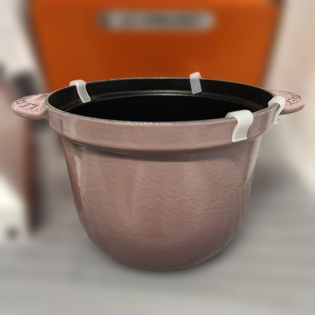 LE CREUSET ココット エブリィ モーヴピンク 18cm - メルカリ