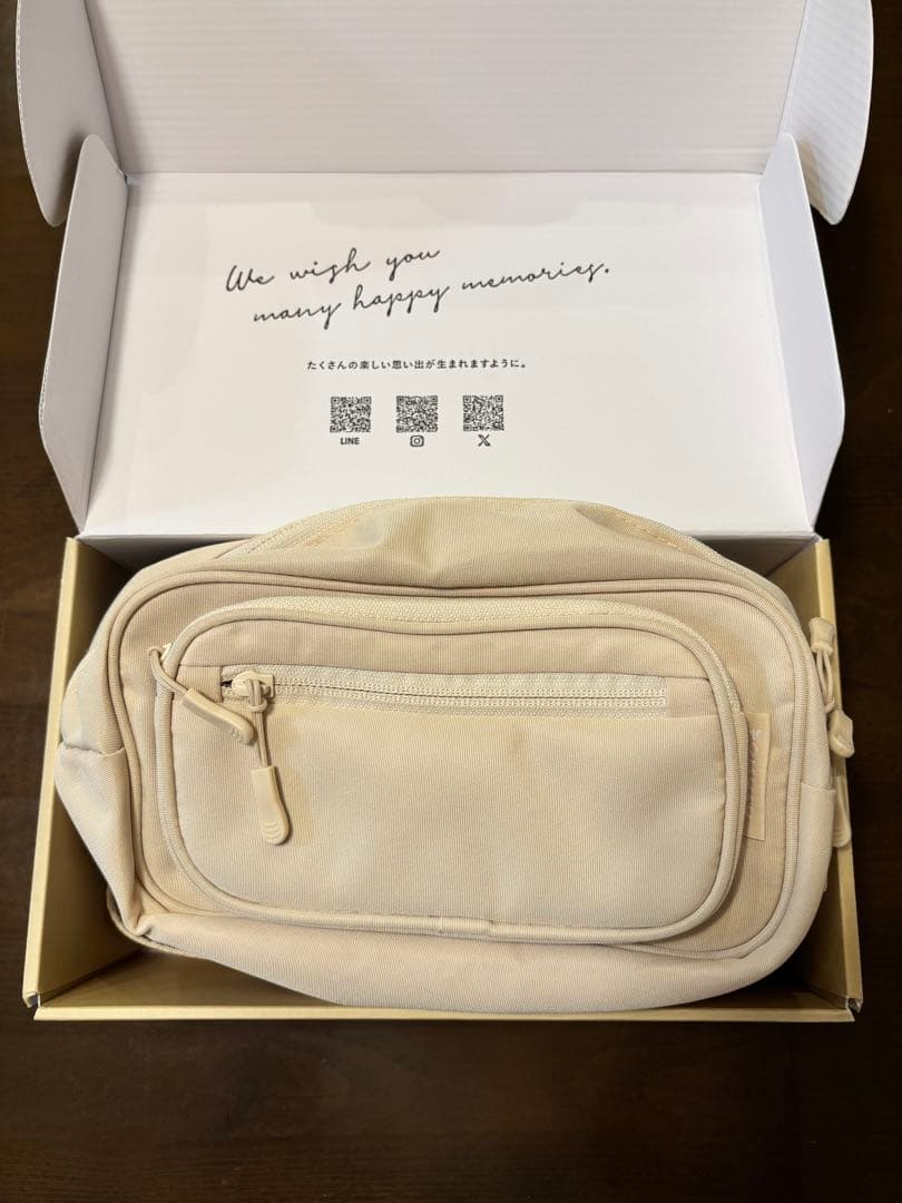 POMULU ポムル 2WAYヒップシート ナチュラルアイボリー ポムル(POMULU)ヒップシートショルダーバッグ ナチュラルアイボリー 6