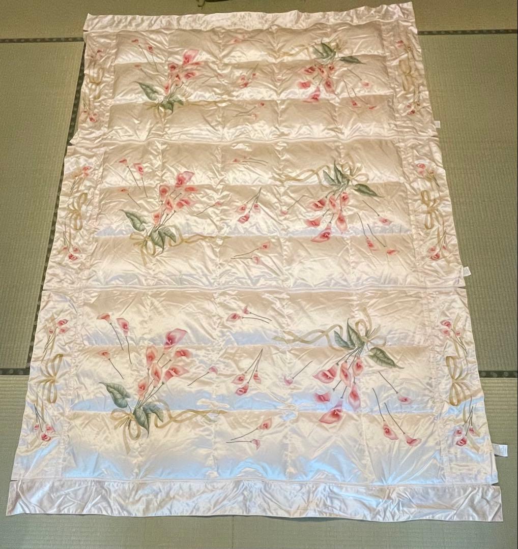 ダウン90% 丸八真綿　薄掛羽毛布団　3分割タイプ fn-umou-set1.jpg