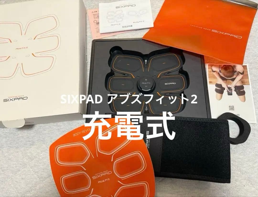 美品✨SIXPAD 充電式 アブズフィット2 EMS トレーニングギア SIXPAD Abs Fit 2(シックスパッド アブス