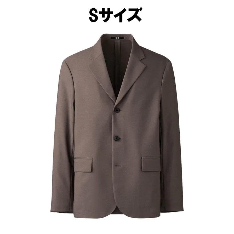 新品 UNIQLO C 感動ジャケット ダークブラウン S ユニクロ - メルカリ