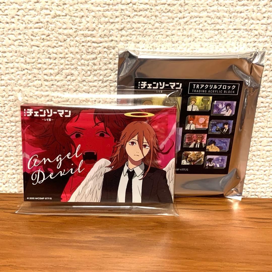 チェンソーマン アクリルブロック 天使の悪魔 - メルカリ