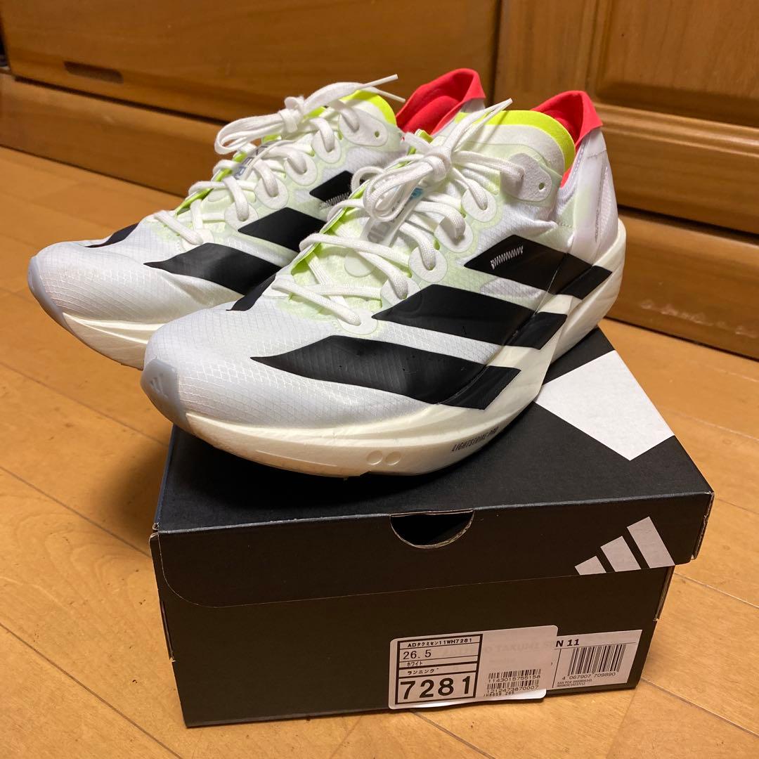 adizero takumi sen 11 26.5㎝　箱付き adidas（アディダス） メンズ アディゼロ タクミ セン 11 ADIZERO