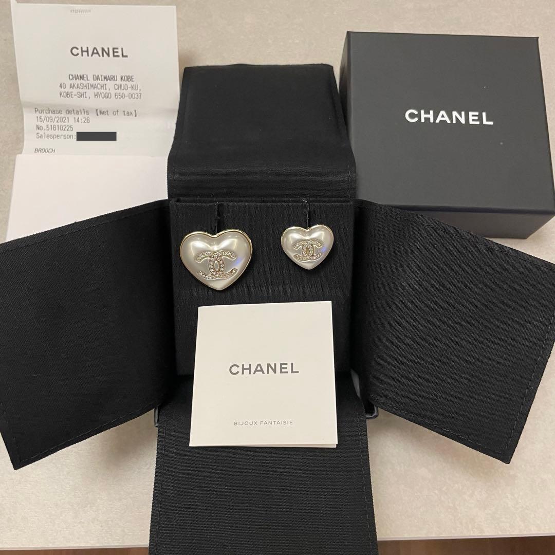入手困難♡CHANEL ハートブローチセット キラッと可愛い☆すぐ届く》CHANEL ハート ブローチ 23C (CHANEL