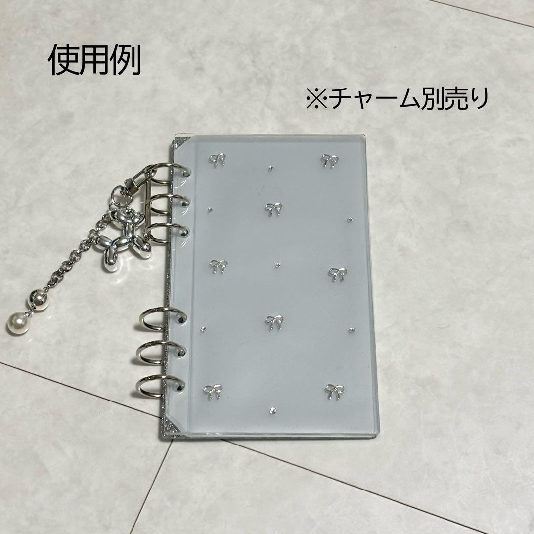 ✨たーちゃん 様専用✨A6 アクリルレジンバインダー リング付き 韓国