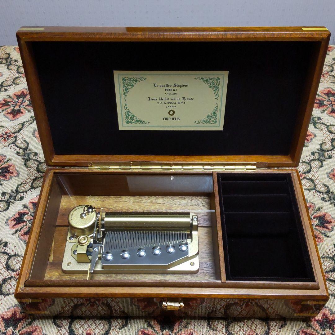 新品⭐︎サンキョー オルフェウス ORPHEUS 50弁オルゴール 第九