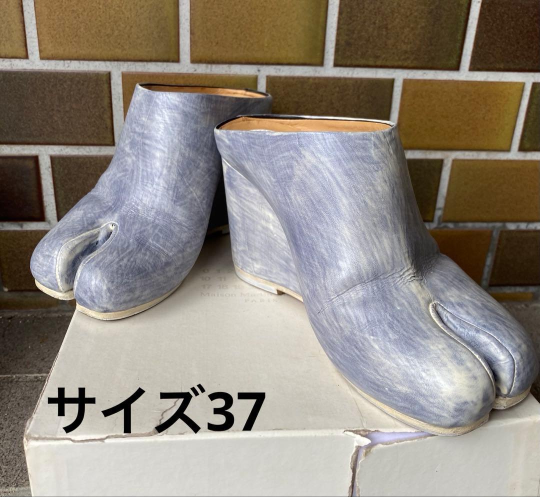 margielaマルジェラ　ペンキ足袋　サボサンダル　37 希少モデル 2026年最新】margiela サボの人気アイテム - メルカリ
