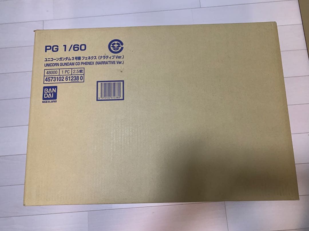 PG 1/60 ユニコーンガンダム 3号機 フェネクス　ナラティブVer． PG 1/60 ユニコーンガンダム3号機 フェネクス（ナラティブVer