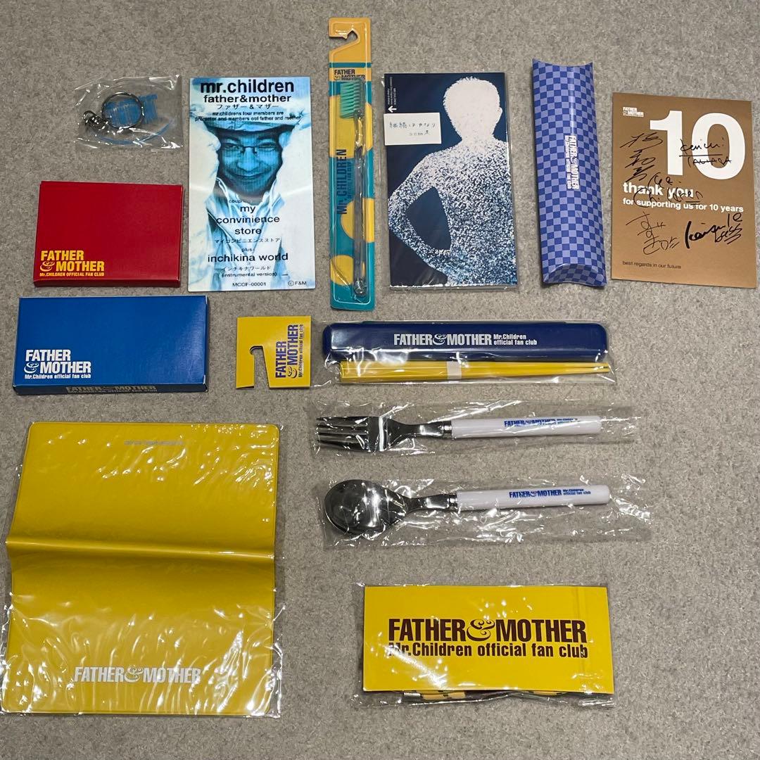 Mr.Children ファンクラブ Father&Mother 継続特典セット - メルカリ