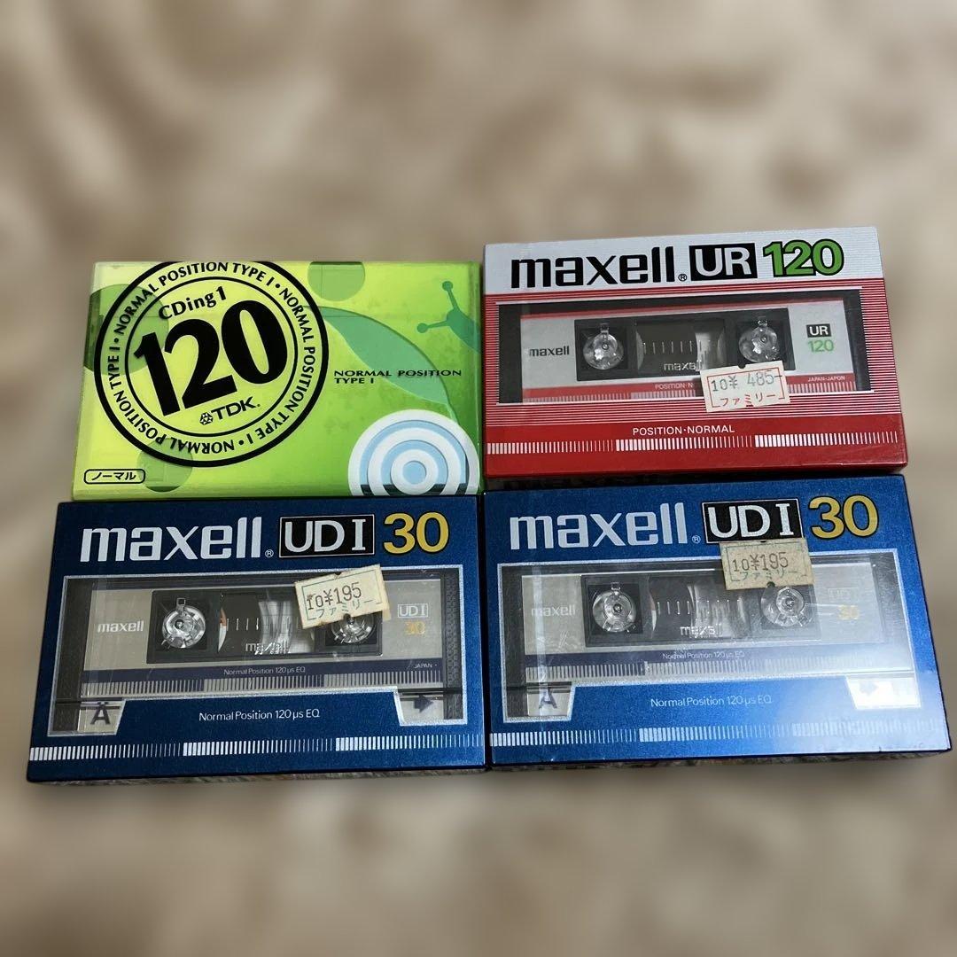 maxell UR 120 & UD I 30 & TDK 120カセットテープ - メルカリ