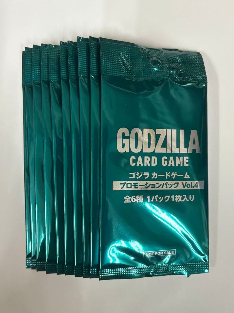 ゴジラカードゲーム プロモーションパックVol.4 10パック - メルカリ