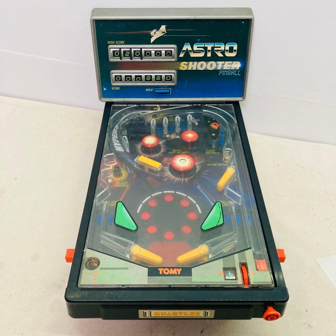 レトロゲーム】TOMY トミー アストロシューター ピンボール 1988年