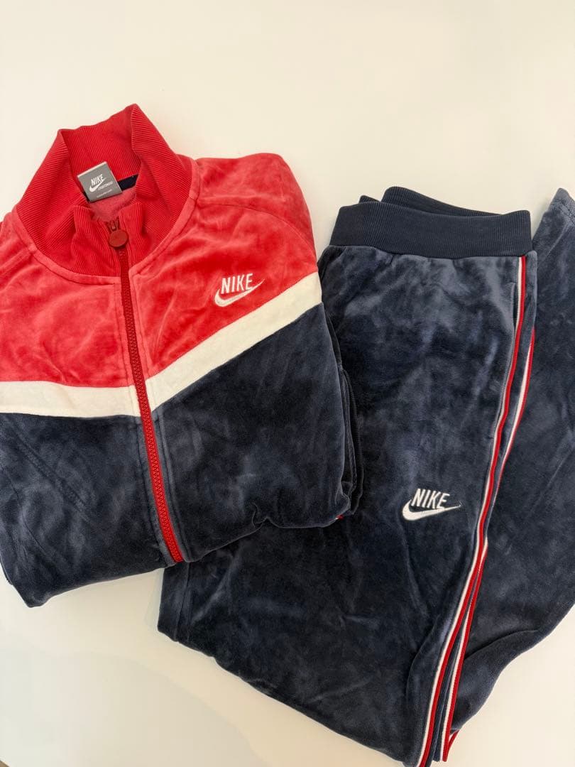 稀少 NIKE ナイキ ベロア ジャージ上下 Lサイズ セットアップ - メルカリ