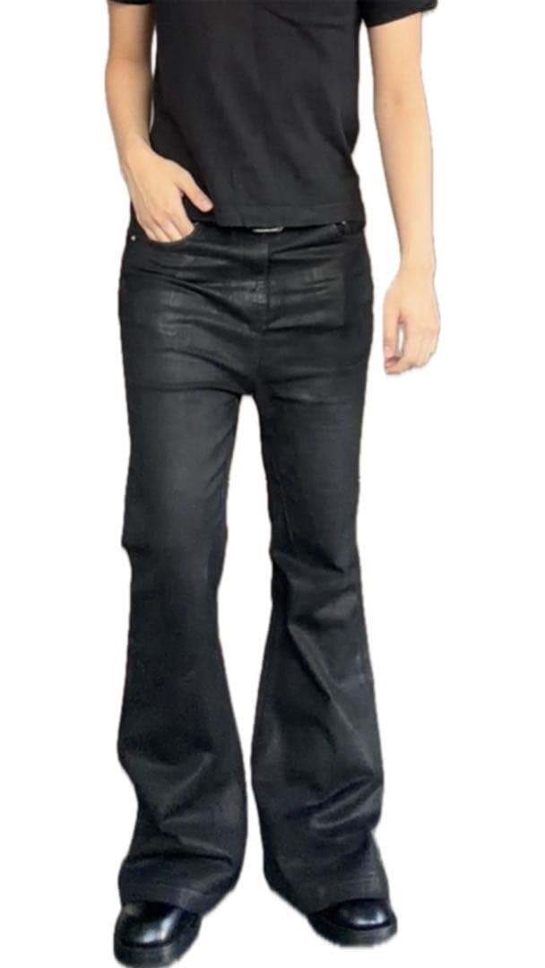 Opium ワックス フレアデニム Rick Owen's bolan 似 - メルカリ