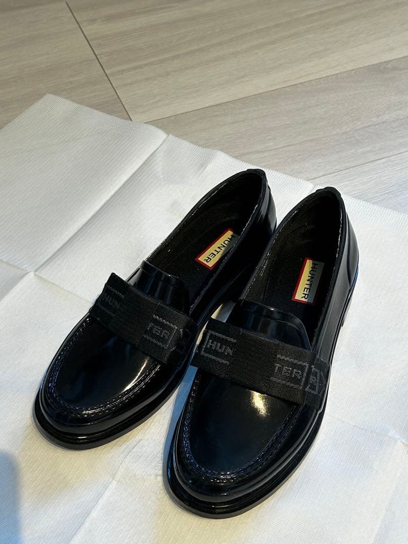 ハンター　レインシューズ　ローファー HUNTER（ハンター） 長靴 レインブーツ HUNTER ORIGINAL PENNY LOAFER