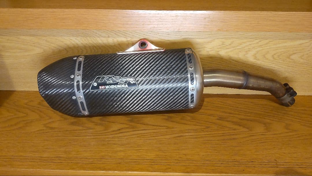 グロムjc61用USヨシムラスリップオンマフラー RS-4 カーボン - パーツ