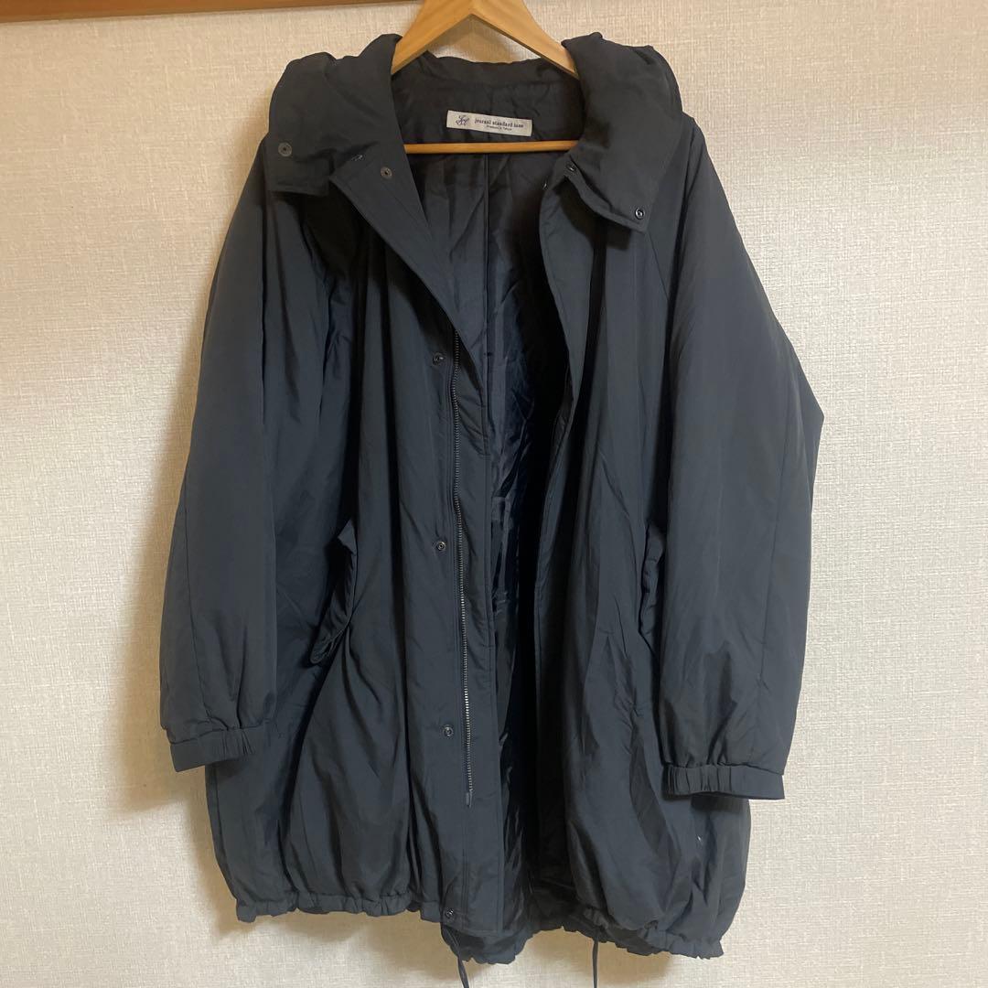 journal standard luxe ピーチ中綿フードコート