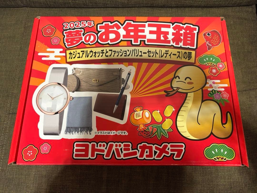 2025ヨドバシ夢のお年玉箱 カジュアルウォッチとファッションバリューセットの夢 m57392867500_1.jpg?1735519650