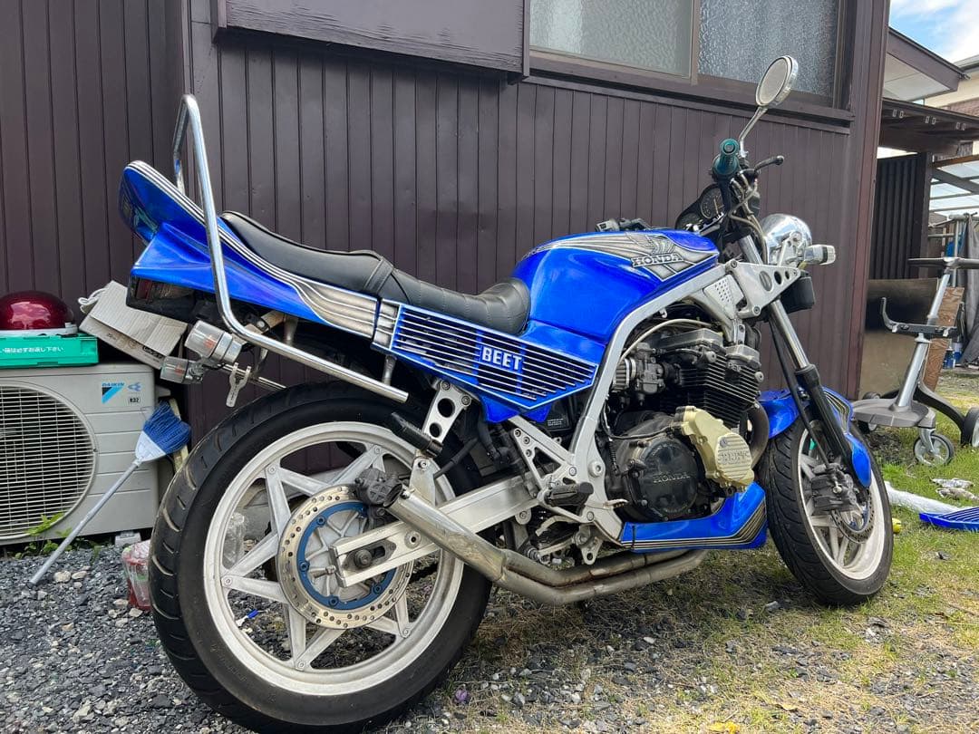 cbr400f コブラツイスト 2-1 サイレンサー込み - メルカリ