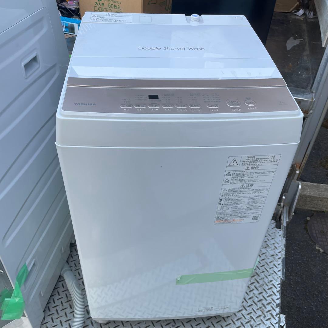 A804②♦️2024年製✨TOSHIBA洗濯機6kg♦️配送設置可 配達設置