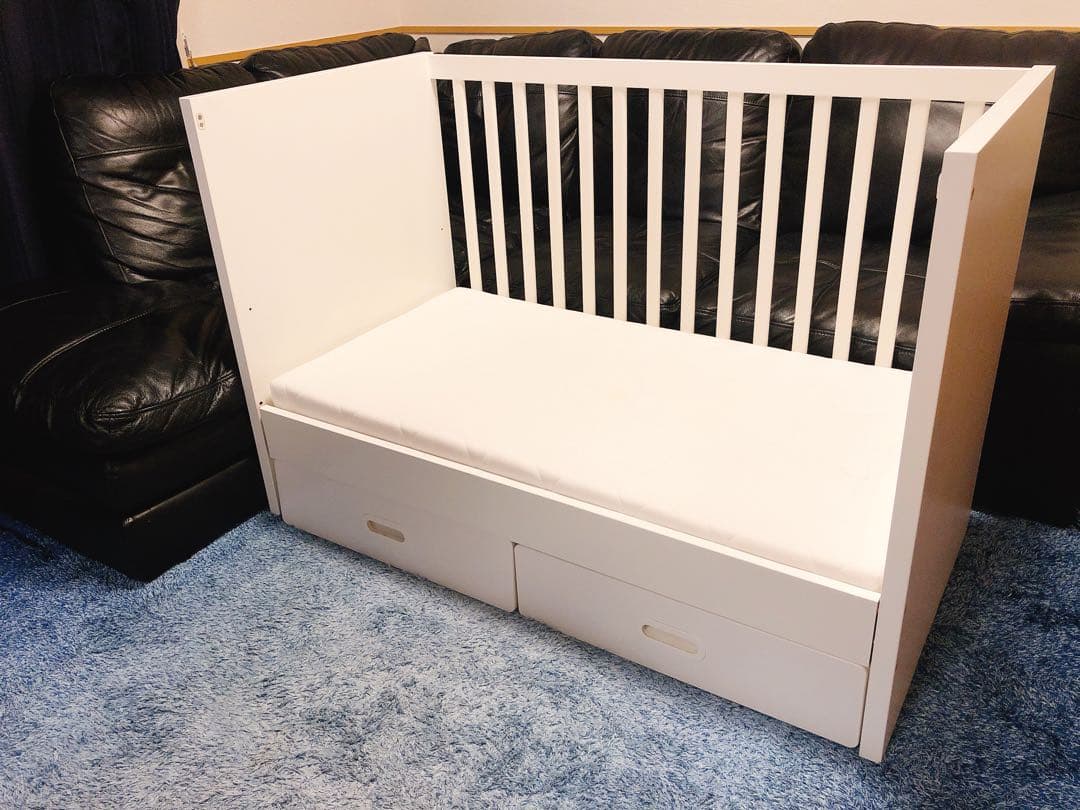 IKEA STUVA ストゥヴァ ベビーベッド イケア babybed ベッド - メルカリ