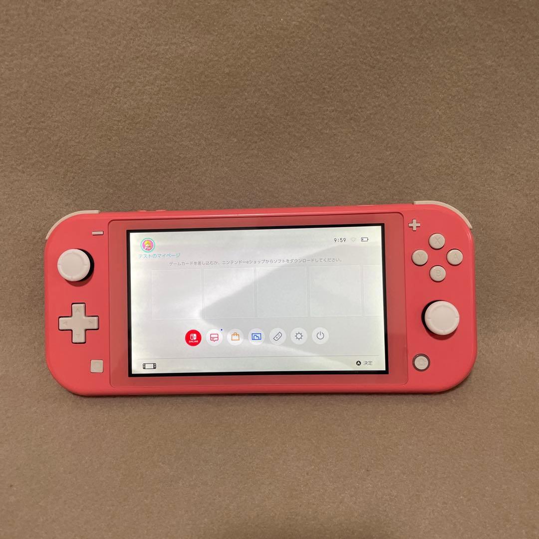 訳あり　Nintendo Switch Lite ピンク 本体 Amazon.co.jp: Nintendo Switch Lite コーラル : ゲーム