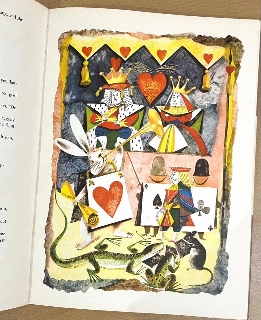 No.246 希少 古書 洋書 アンティーク 不思議の国のアリス・鏡の国の