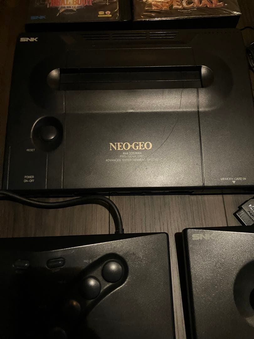 ネオジオ本体 ネオジオ本体実機を起動させる！NEOGEO本体通電 - レトロゲーム部屋