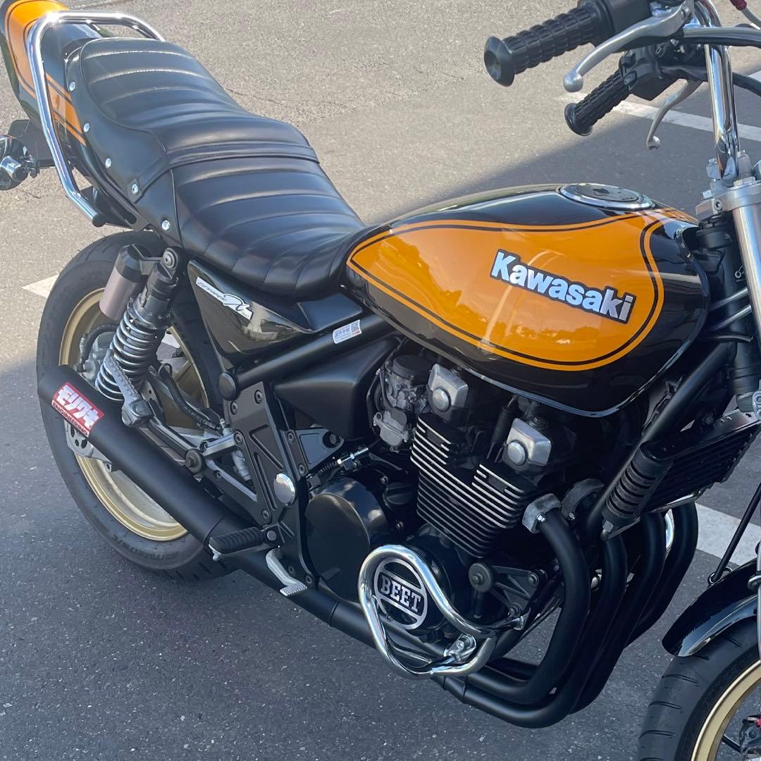 K様 専用 車検対応 モリワキマフラー ショート菅 ゼファー ゼファーχ用