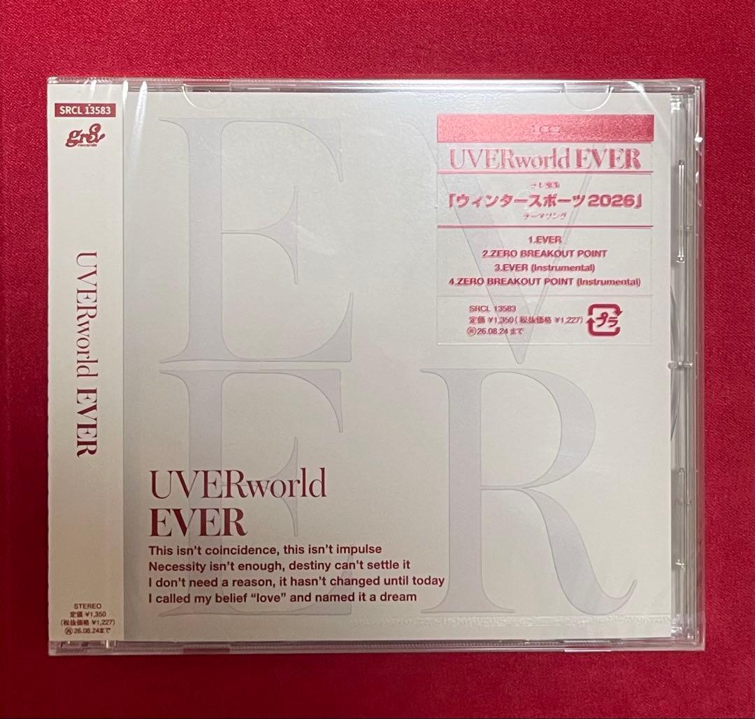 UVERworld EVER CD シングル 通常盤 グッズ TAKUYA∞ - メルカリ
