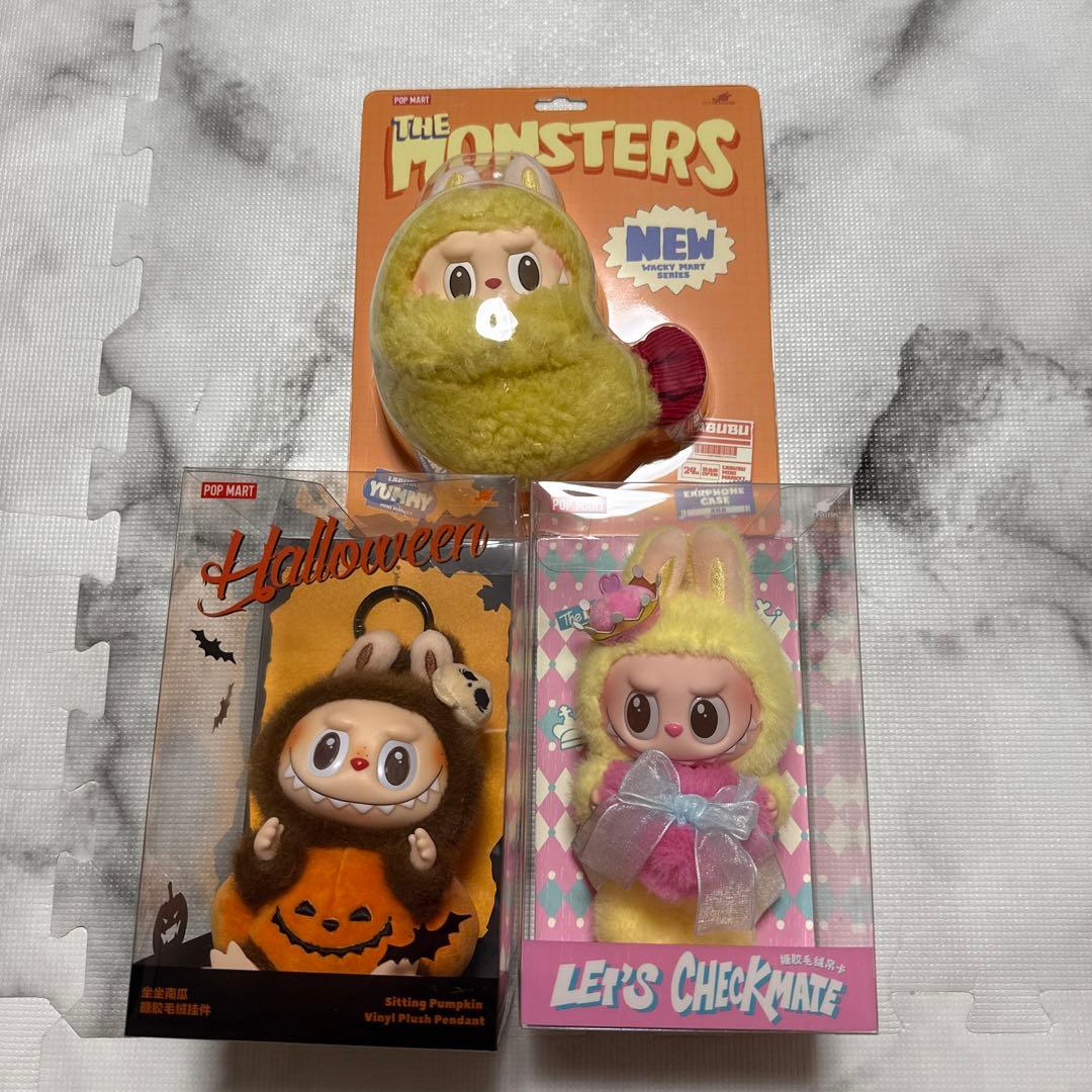 正規品 ラブブ3点セット ハロウィン チェックメイト エビ - メルカリ
