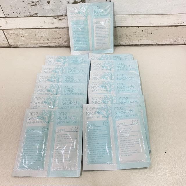 ネオリッチ　ゲルネットツインパック（パック）15mL　13包 ネオリッチ炭酸パック | Clairge STORE