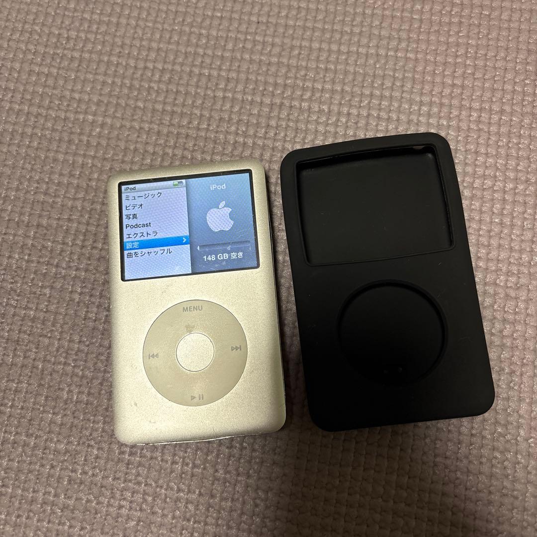 iPod classic 160GB A1238 シルバー カバー iPod classic 160GB A1238 シルバー カバー 動作問題なし - メルカリ