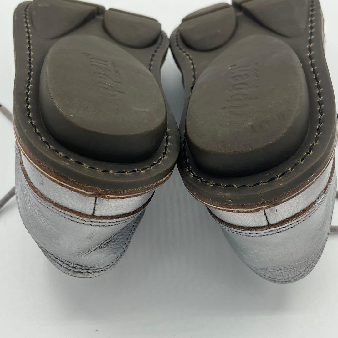 trippen トリッペン フラットシューズ シルバー 銀 35 - メルカリ