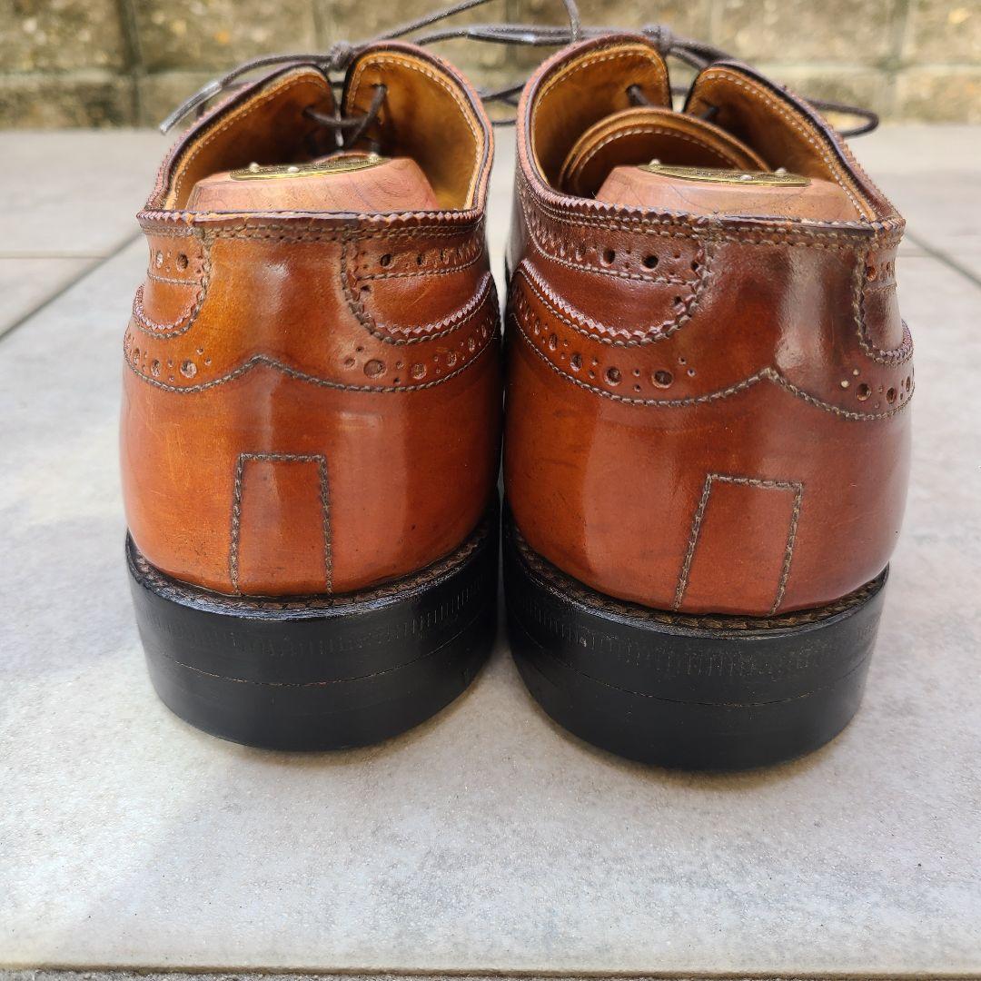 Alden 2099 ウイスキーコードバン 8.5D フルブローグ 希少カラー