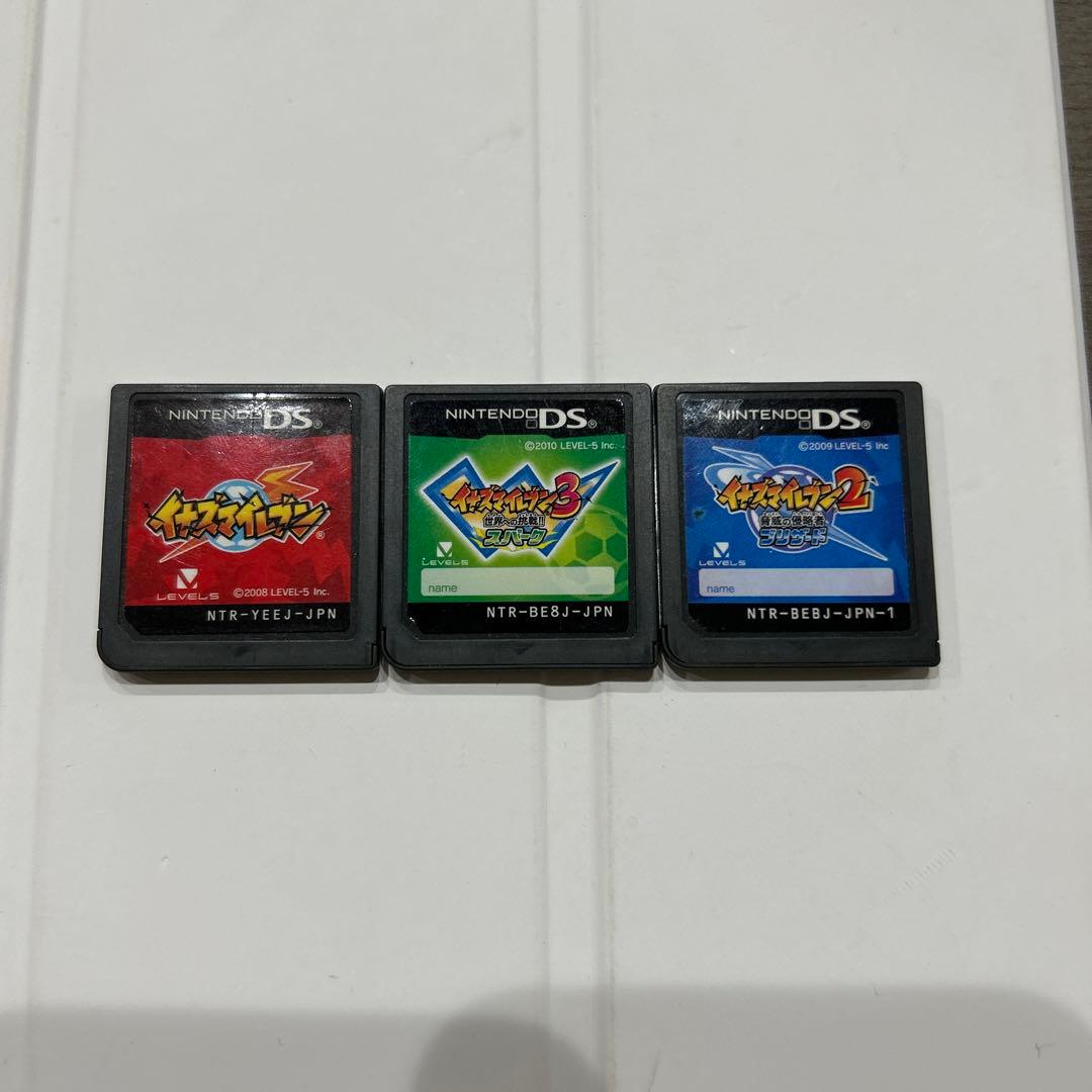 イナズマイレブン DSカセット 3点セット - メルカリ