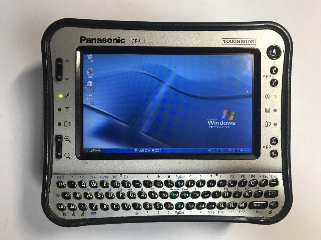 Windowsタブレット本体 TOUGH BOOK U1 CF-U1AQB1AJ WindowsXP Amazon.com : Panasonic Toughbook U1 Ultra Mobile PC - Intel Atom